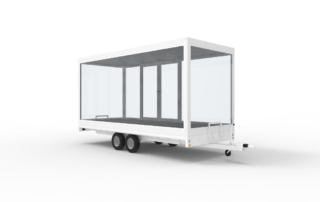 trailer glassbox 20ft